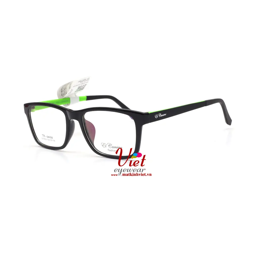 Gọng Kính ELCAMINO EL70021 BLKGN