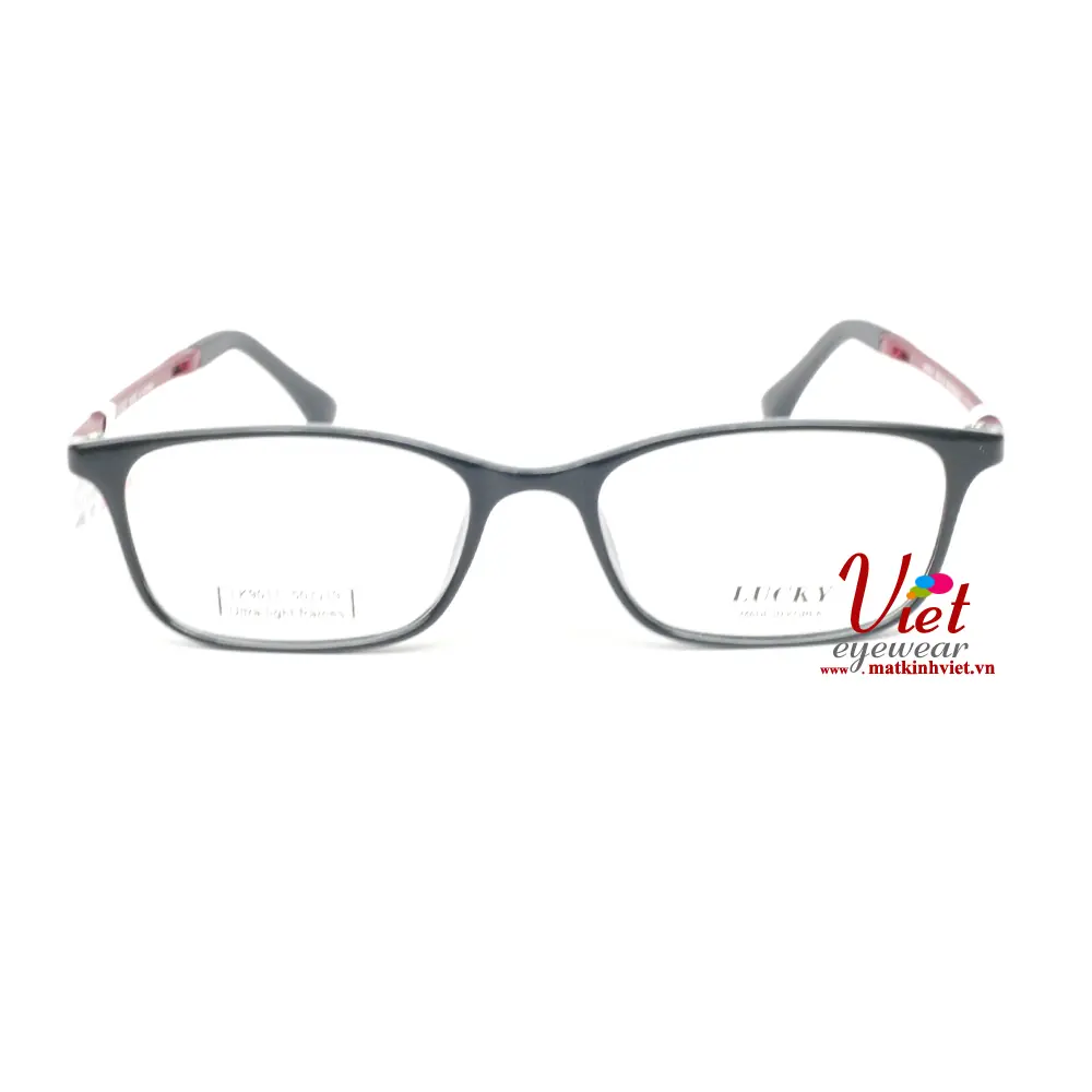 Gọng kính Lucky LK9011 BKRED
