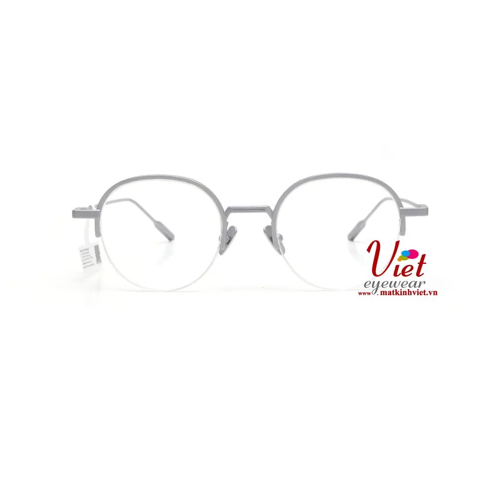 Gọng kính SEESON ANTHONY MATTE SILVER MATTE SILVER