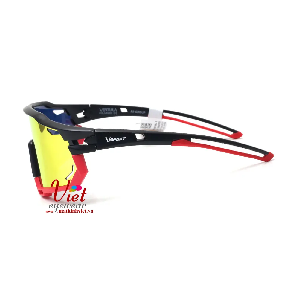 Kính mát VENTURA GOLFER2 BLACK RED