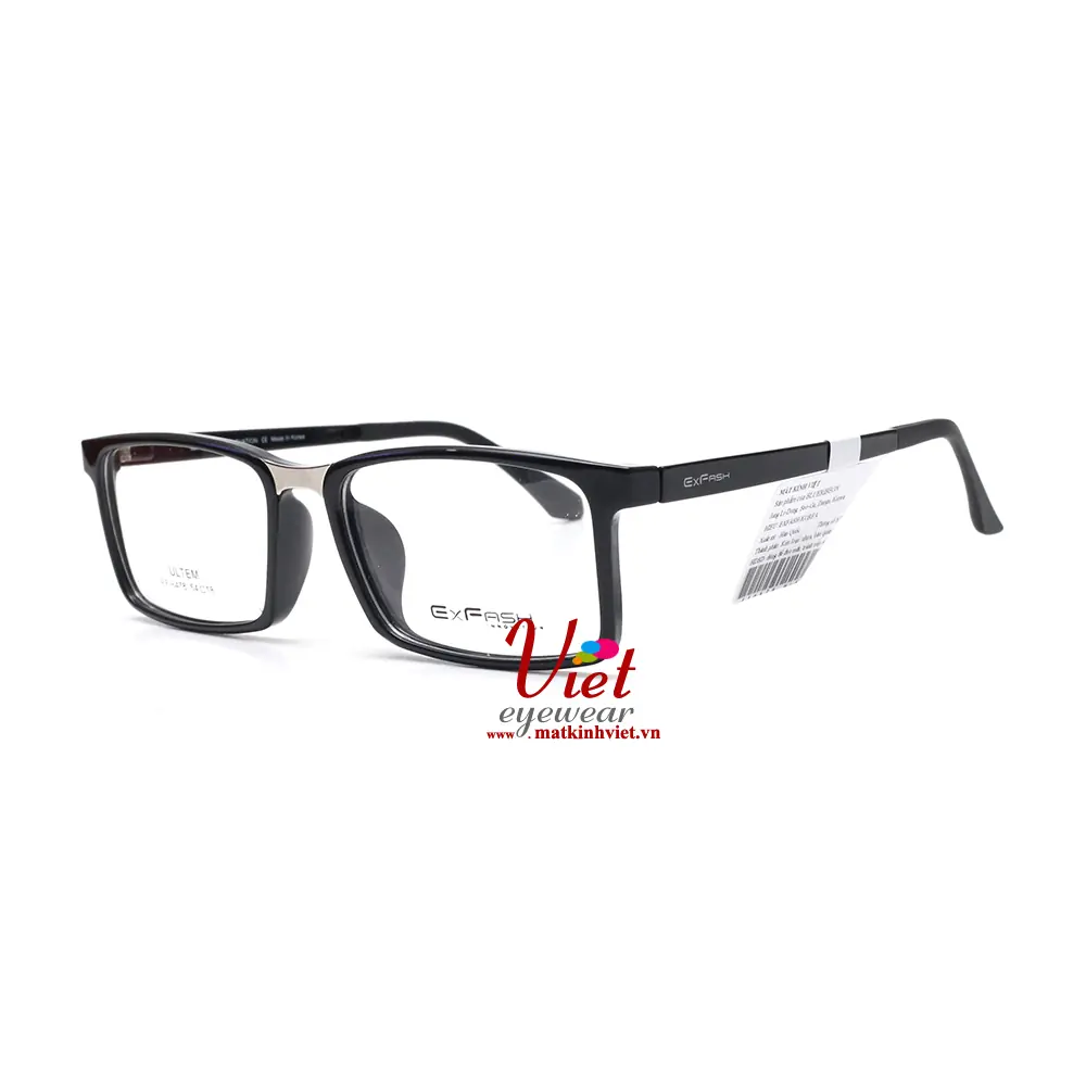 Gọng kính Exfash EF6478 BLKSILV