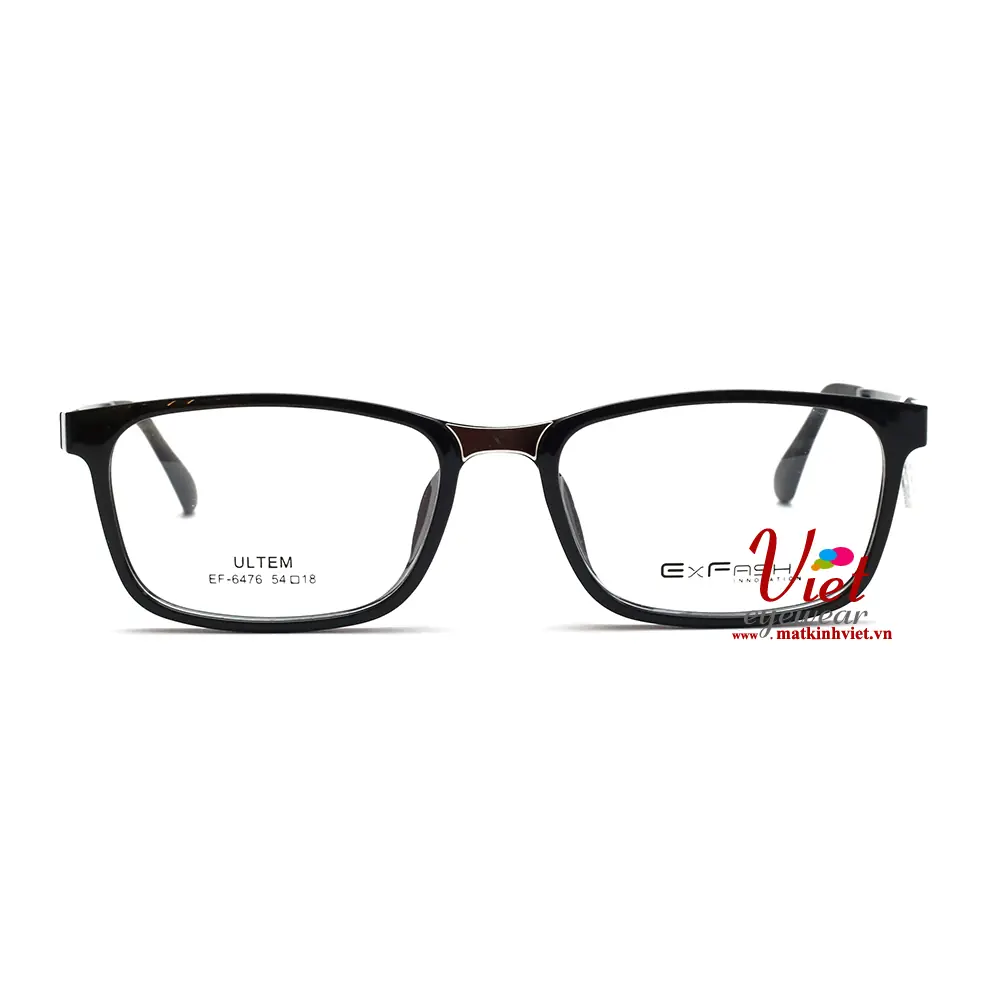 Gọng kính Exfash EF6476 BLK