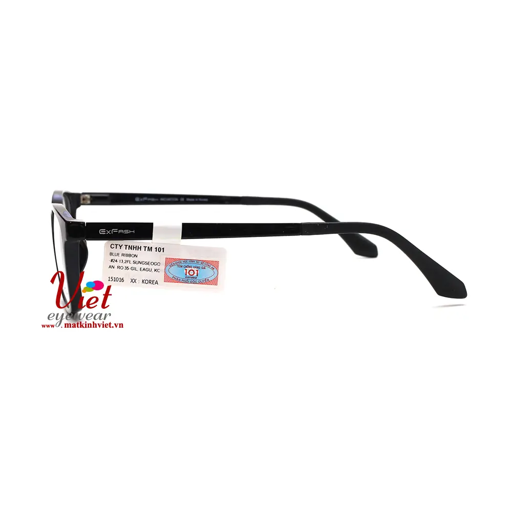 Gọng kính Exfash EF6476 BLK