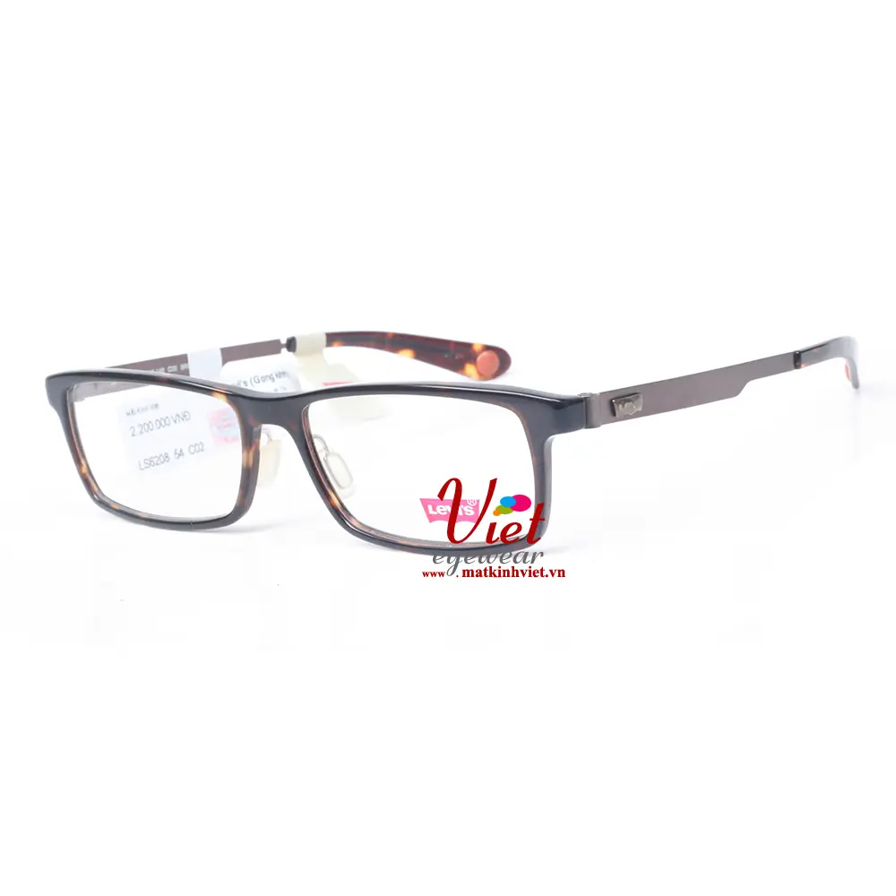 Gọng kính Levis LS6208 C02 BRN
