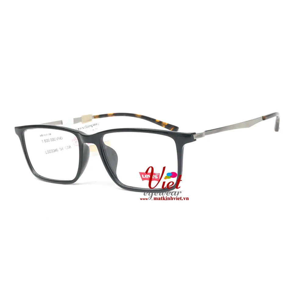 Gọng Kính Levis LS03046 C08 BLKD