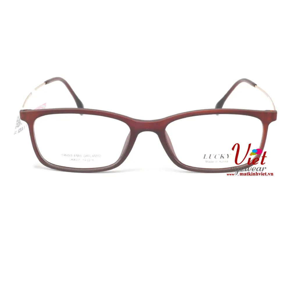 Gọng kính Lucky PLK8005 7MBRG
