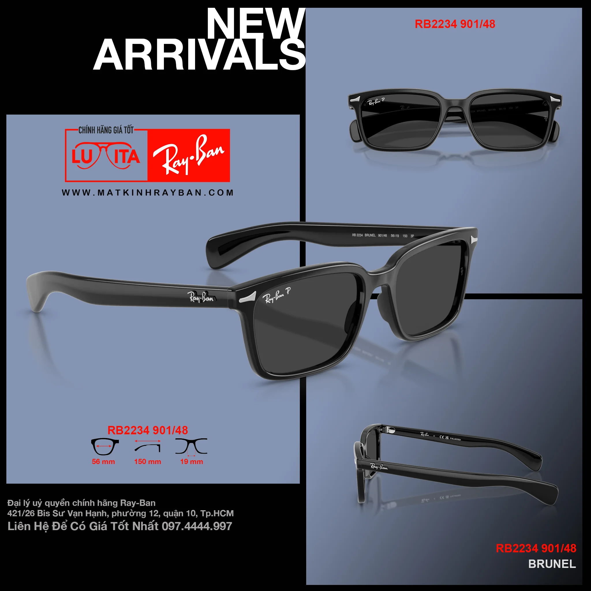 Mắt Kính RayBan • Đại lý uỷ quyền chính hãng!