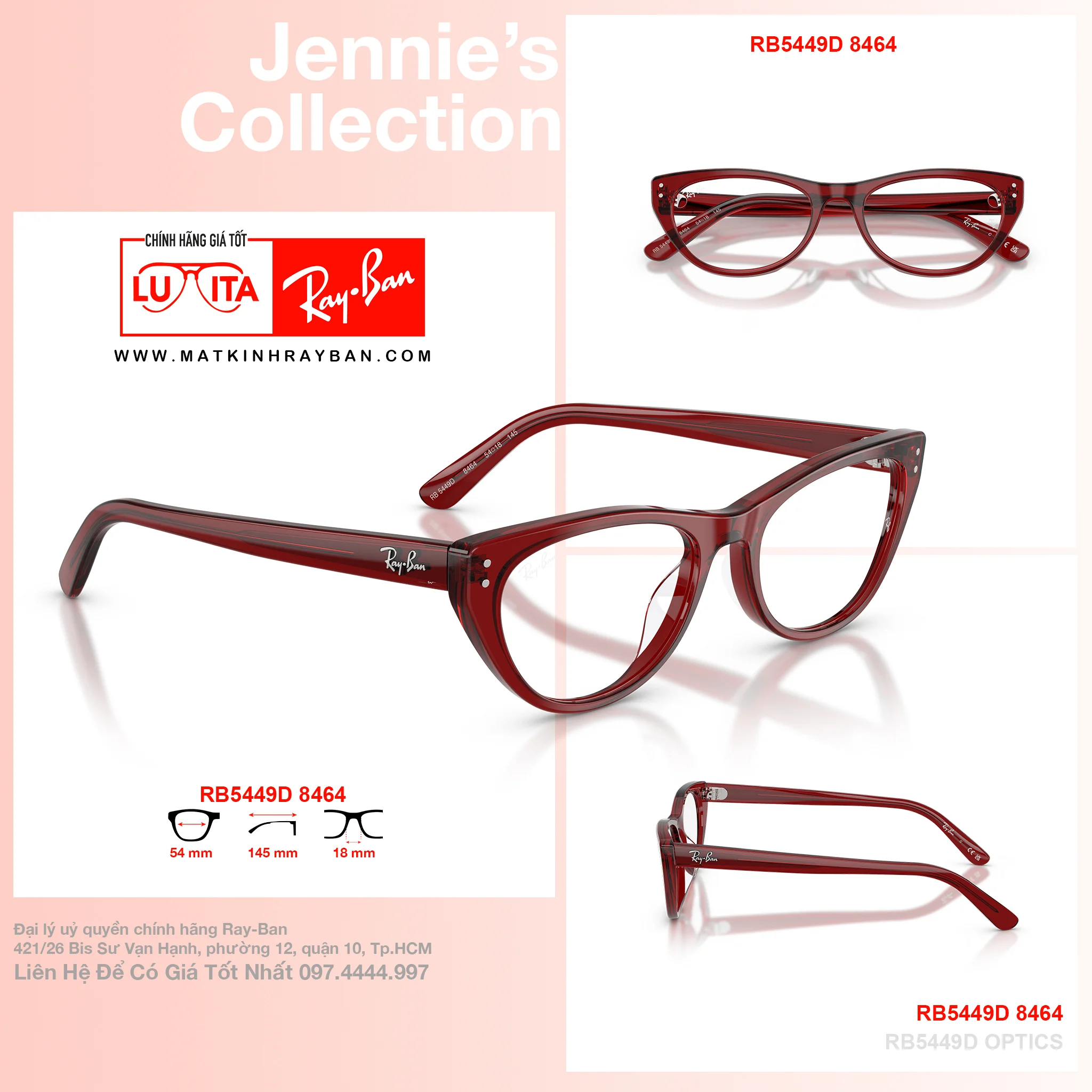 Mắt Kính RayBan • Đại lý uỷ quyền chính hãng!