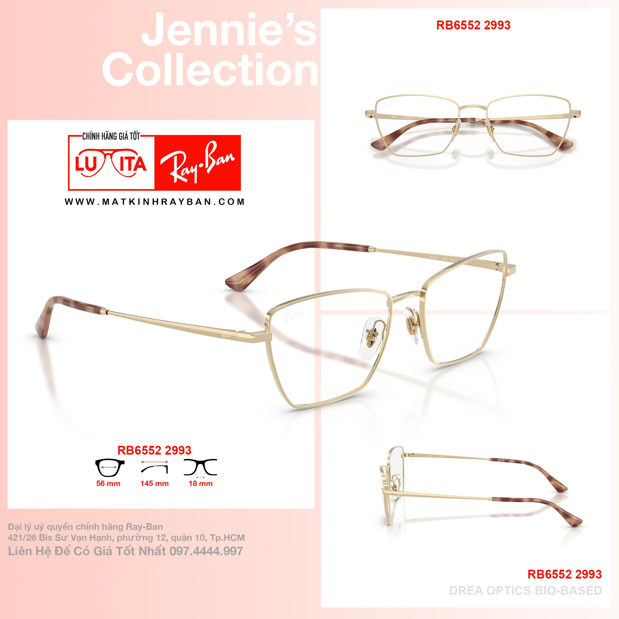 Mắt Kính RayBan • Đại lý uỷ quyền chính hãng!