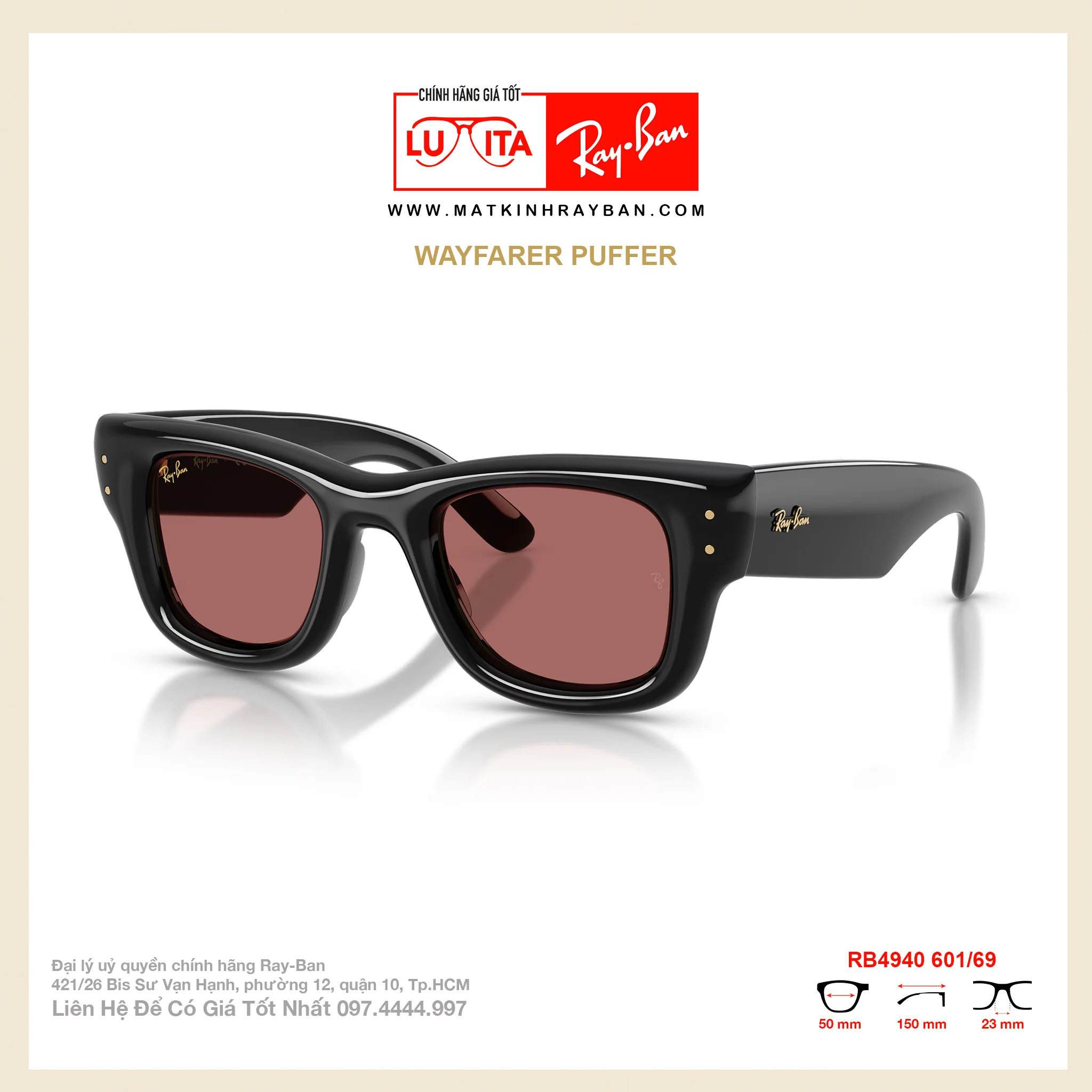 Mắt Kính RayBan • Đại lý uỷ quyền chính hãng!