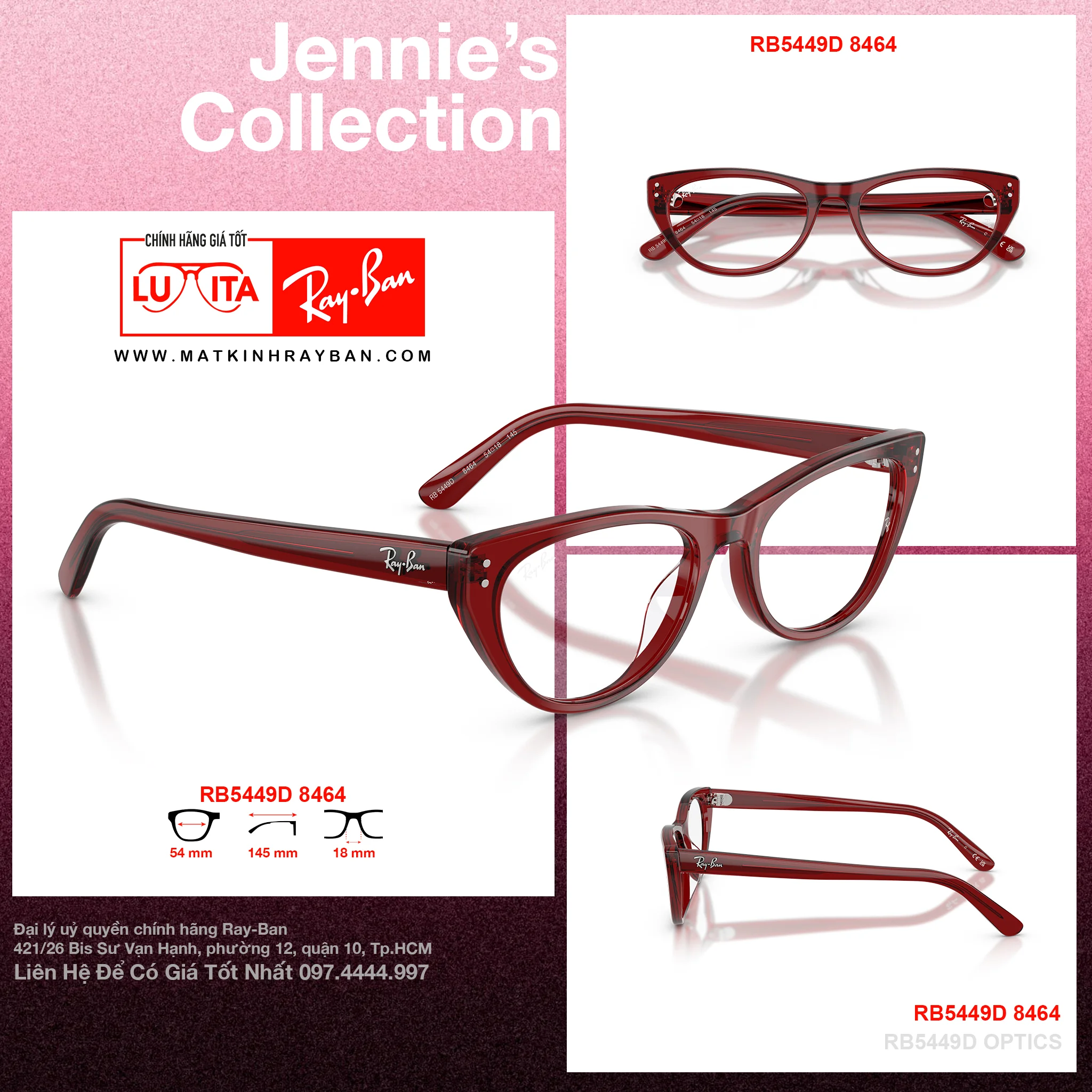 Mắt Kính RayBan • Đại lý uỷ quyền chính hãng!