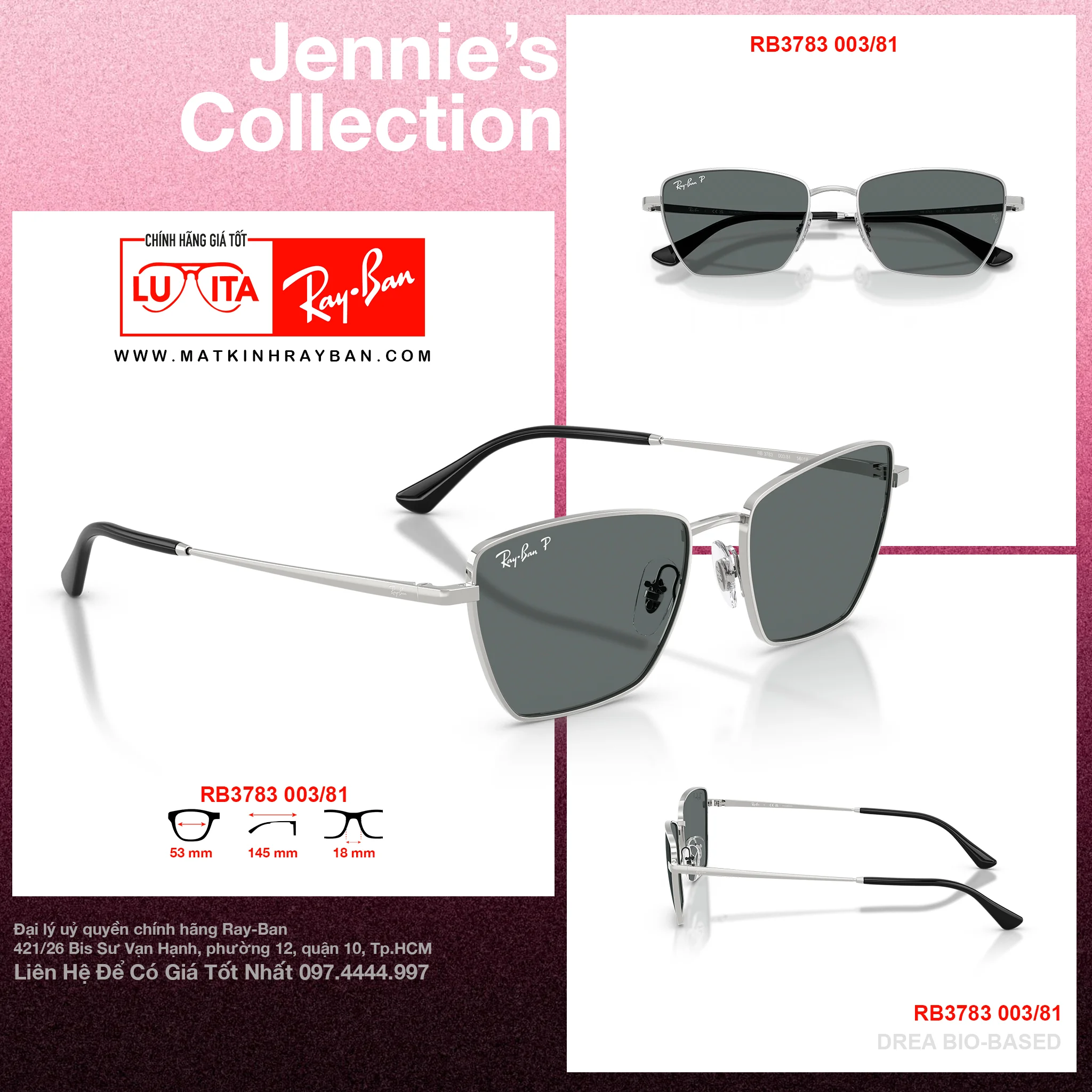 Mắt Kính RayBan • Đại lý uỷ quyền chính hãng!