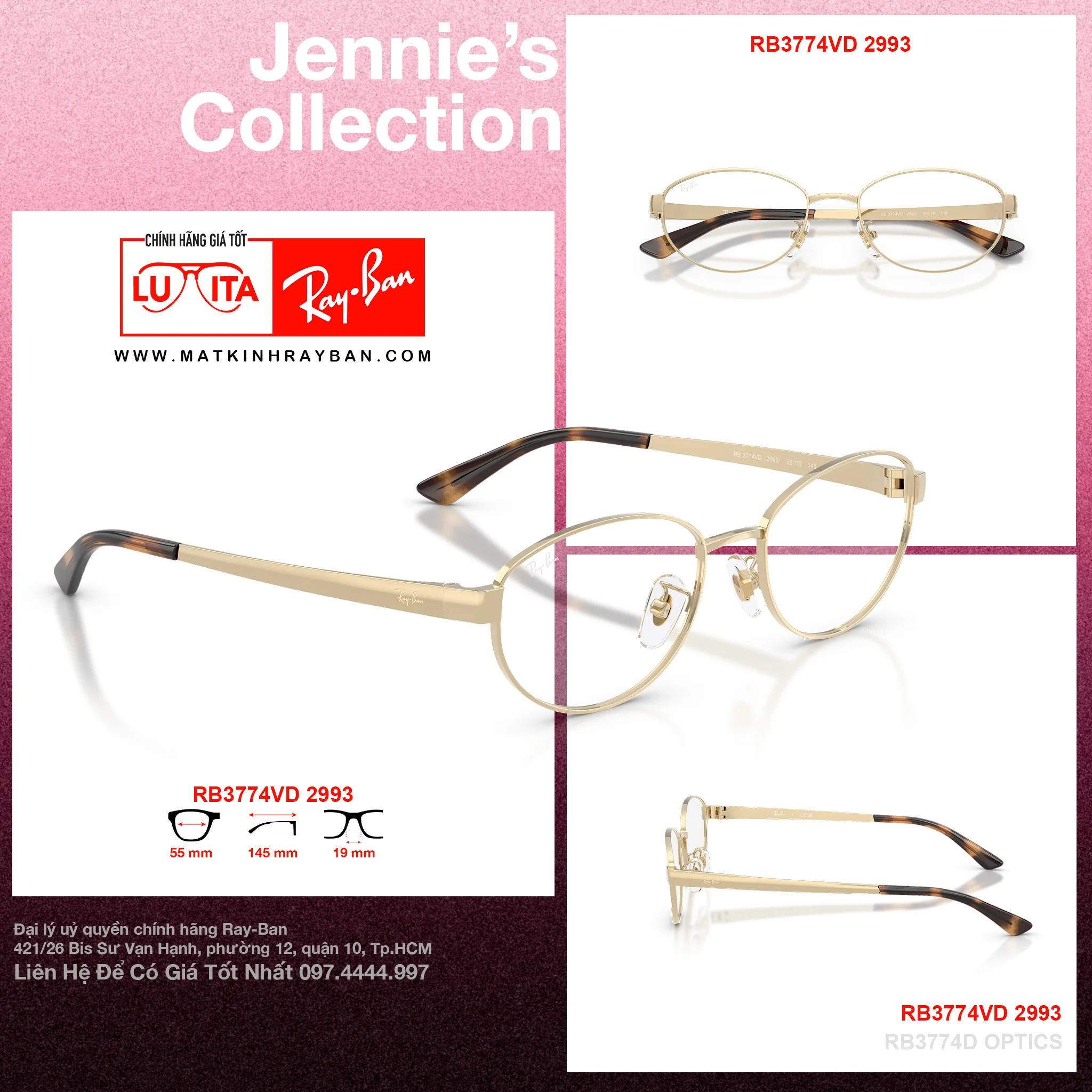 Mắt Kính RayBan • Đại lý uỷ quyền chính hãng!