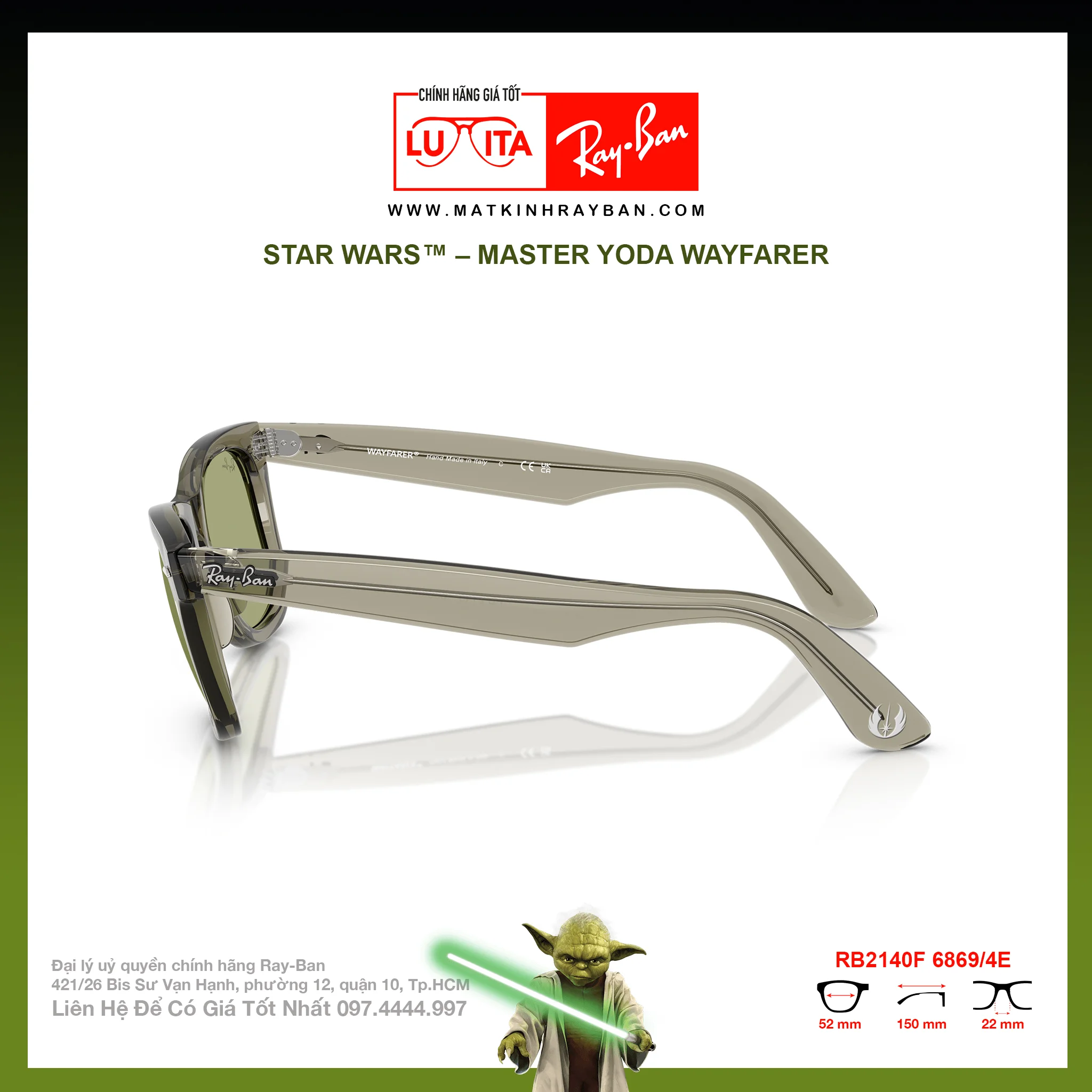 Mắt Kính RayBan • Đại lý uỷ quyền chính hãng!