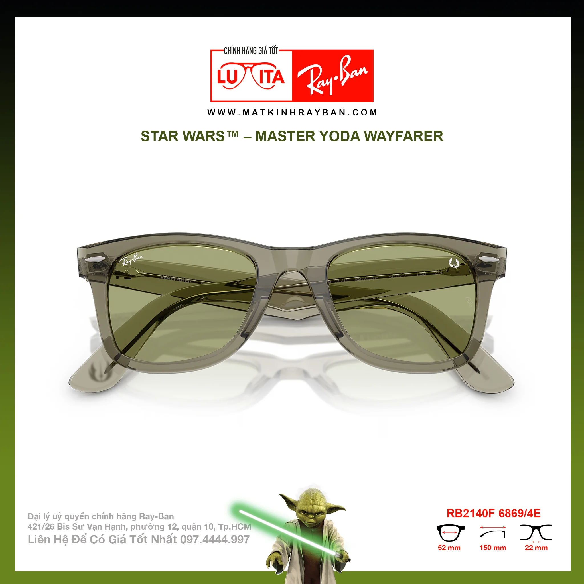 Mắt Kính RayBan • Đại lý uỷ quyền chính hãng!