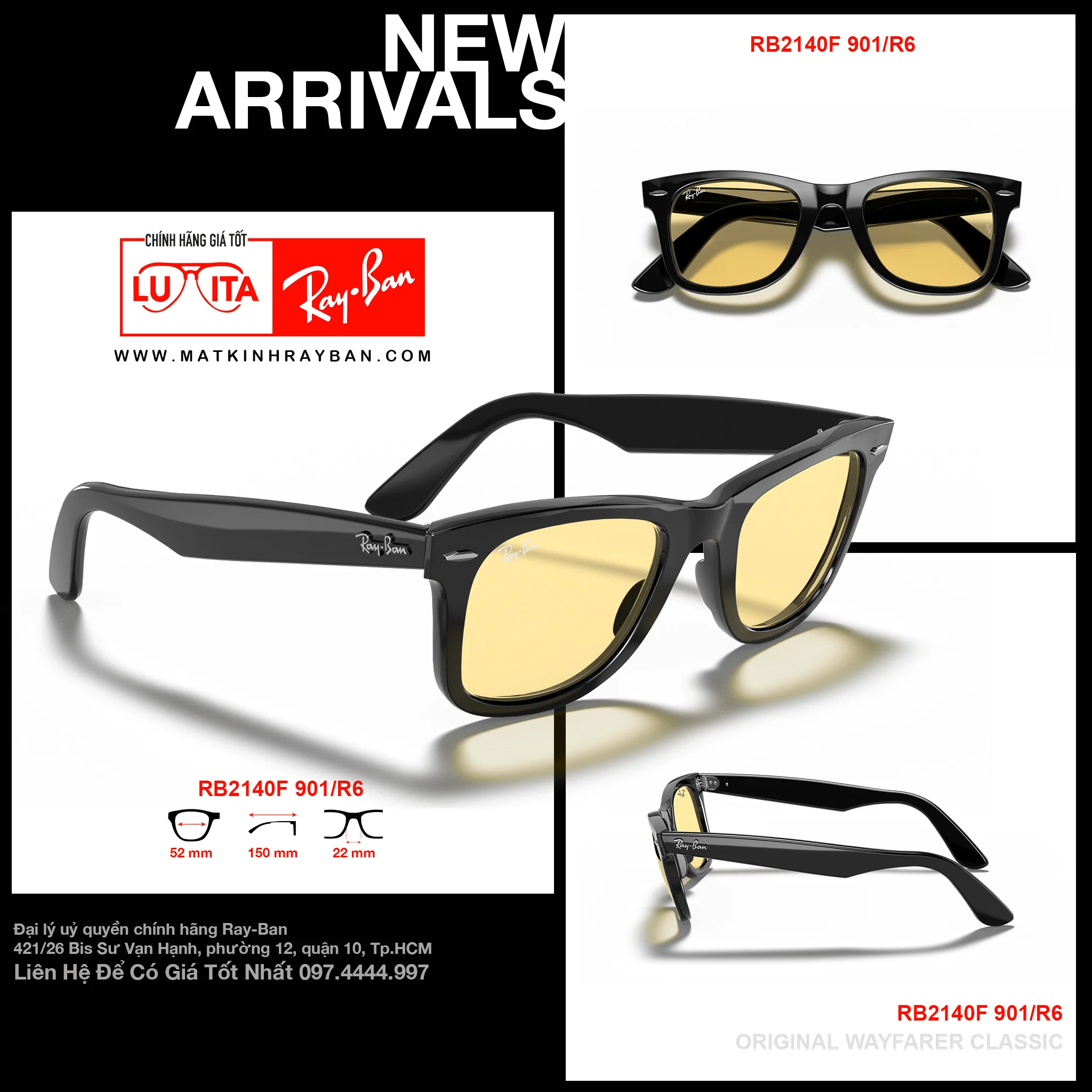 Mắt Kính RayBan • Đại lý uỷ quyền chính hãng!