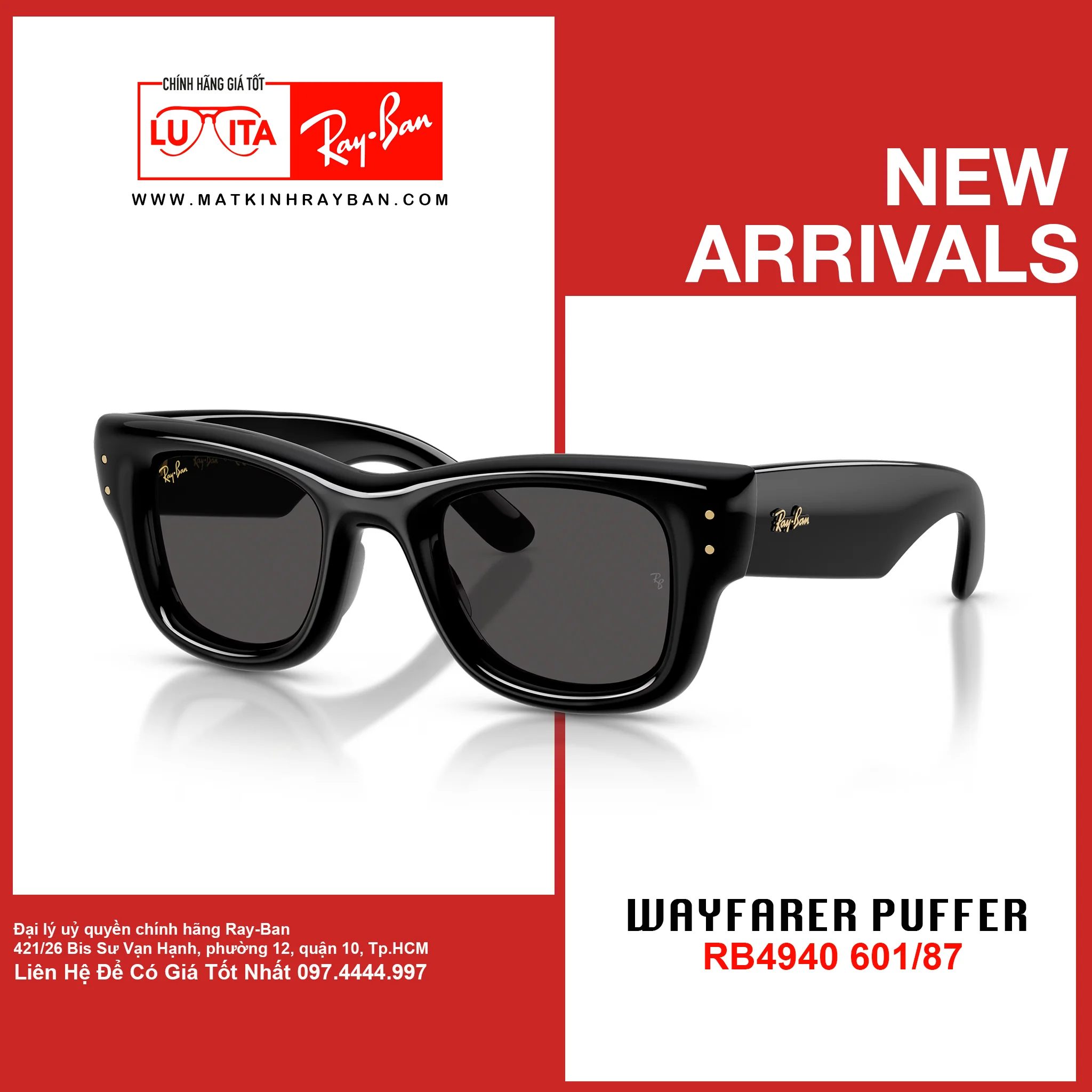 Mắt Kính RayBan • Đại lý uỷ quyền chính hãng!