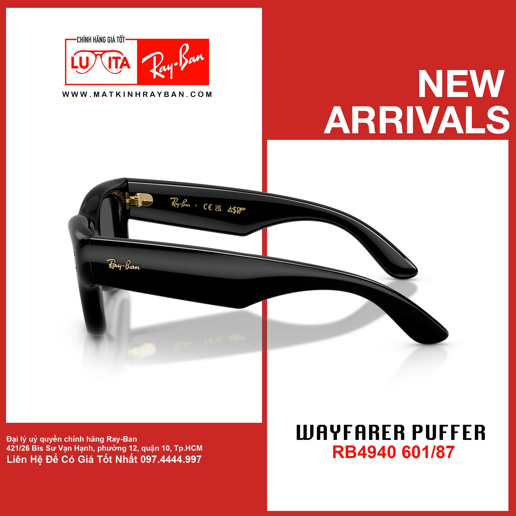 Mắt Kính RayBan • Đại lý uỷ quyền chính hãng!