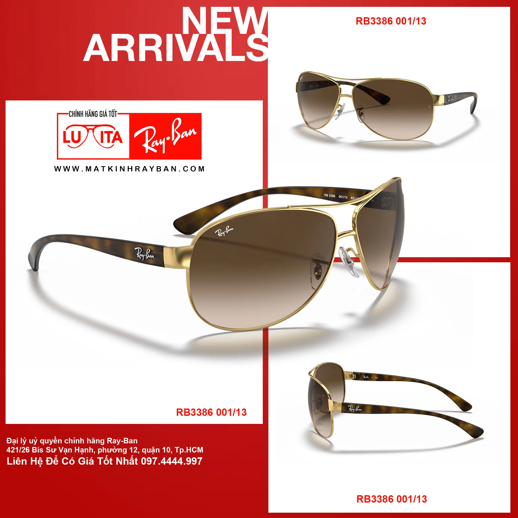 Mắt Kính RayBan • Đại lý uỷ quyền chính hãng!