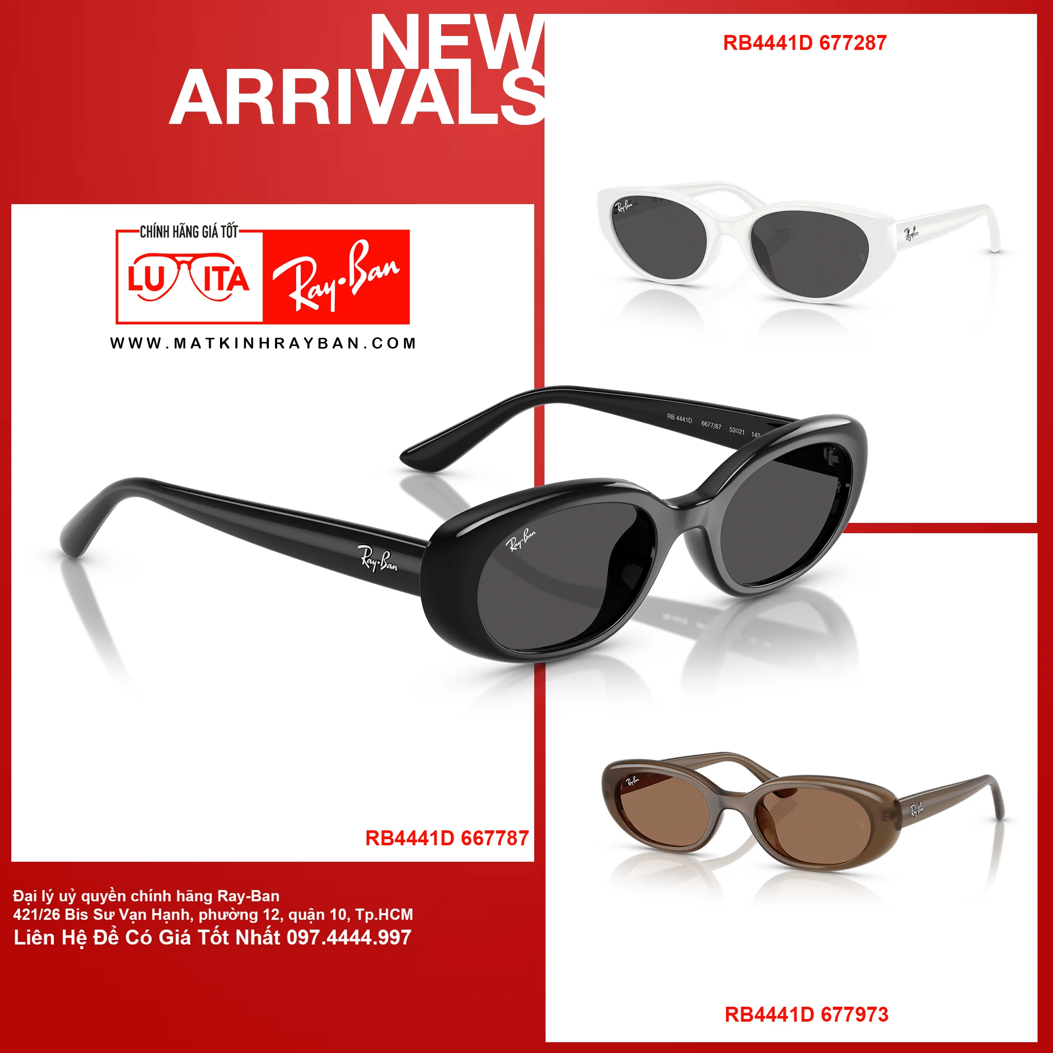 Mắt Kính RayBan • Đại lý uỷ quyền chính hãng!