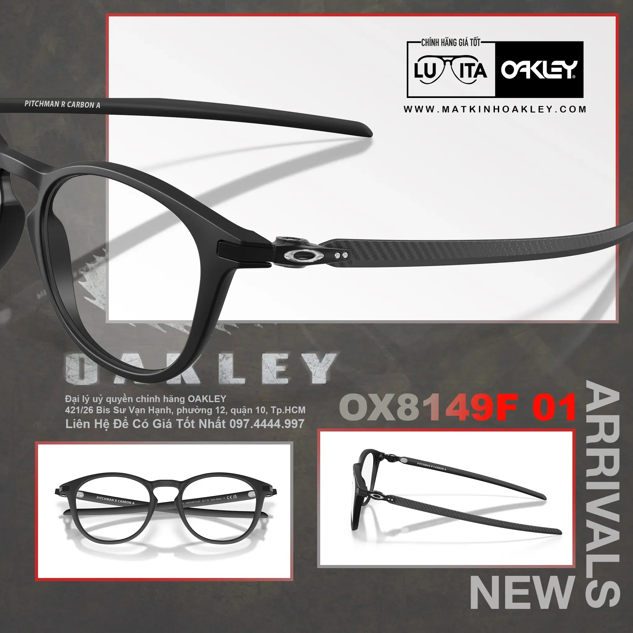 Mắt Kính Oakley • Đại lý uỷ quyền chính hãng!