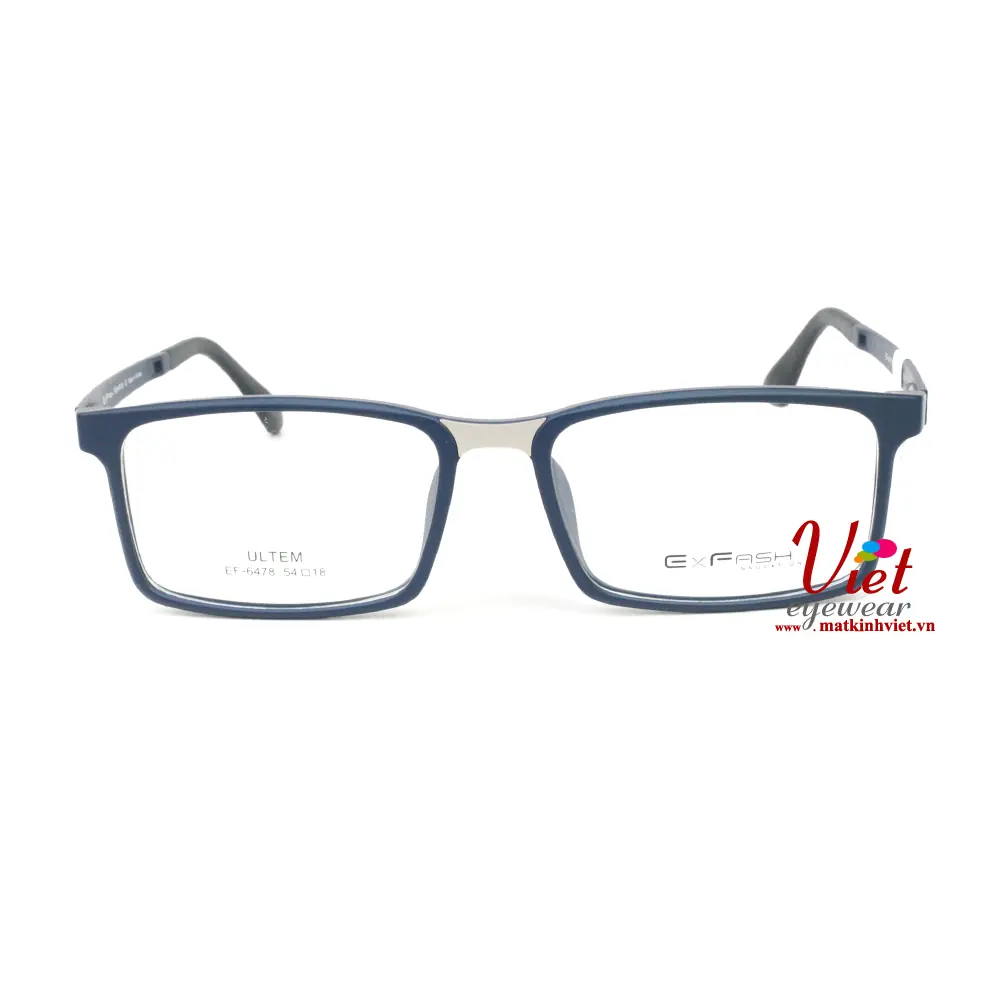 Gọng kính Exfash EF6478 MNVYSSILV