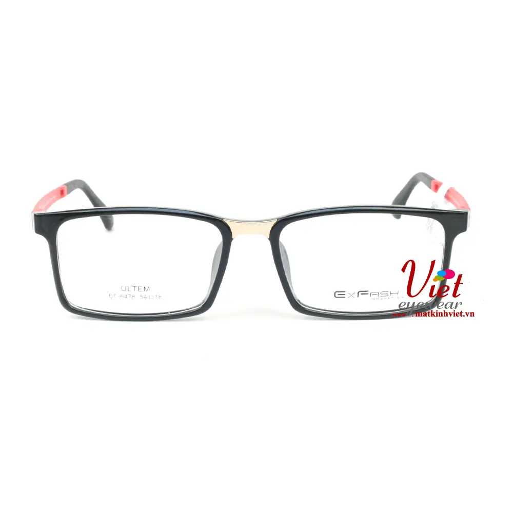 Gọng kính Exfash EF6478 BLKMORG
