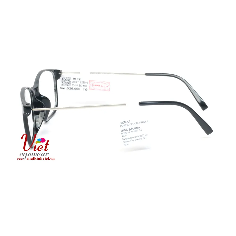 Gọng kính Lucky LK9003 BKMS