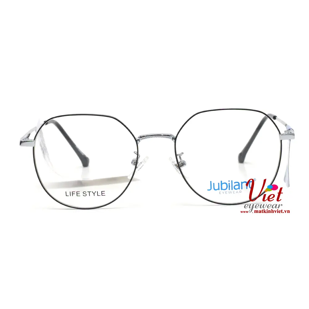 Gọng kính Jubilant ART13SS4 BLACK SILVER