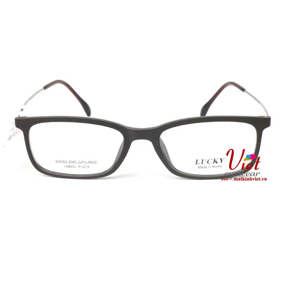 Gọng kính Lucky PLK8002 5MBK