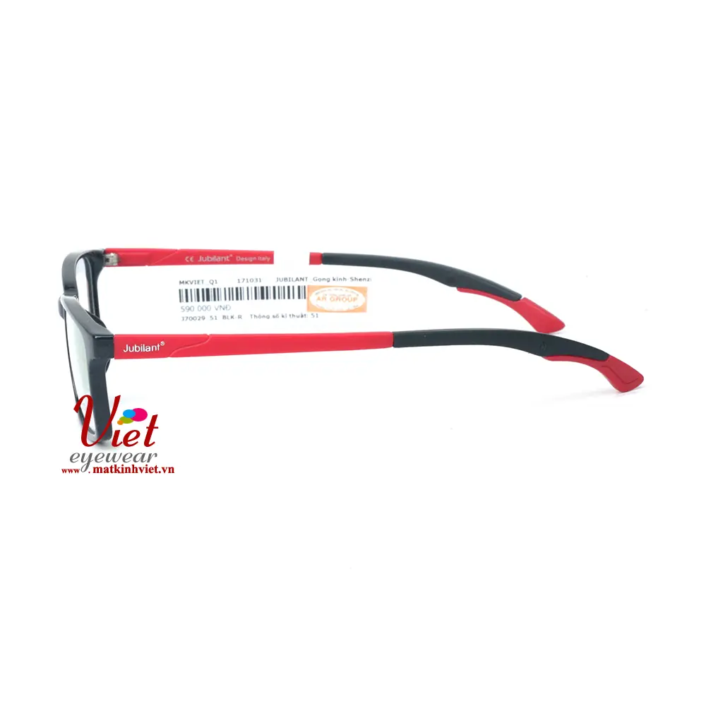 Gọng kính Jubilant J70029 BLKR