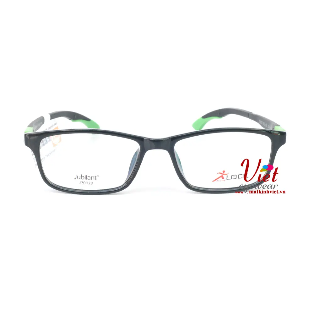 Gọng kính Jubilant J70028 BLKGN