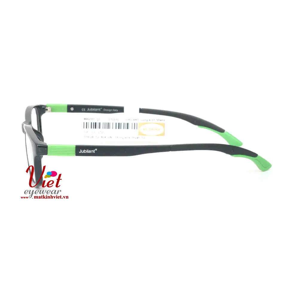 Gọng kính Jubilant J70028 BLKGN