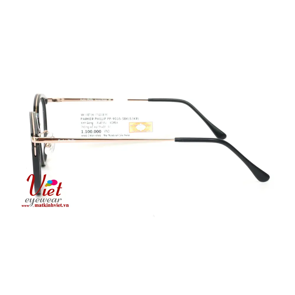 Gọng kính Parker Phillip PP9035 SBK
