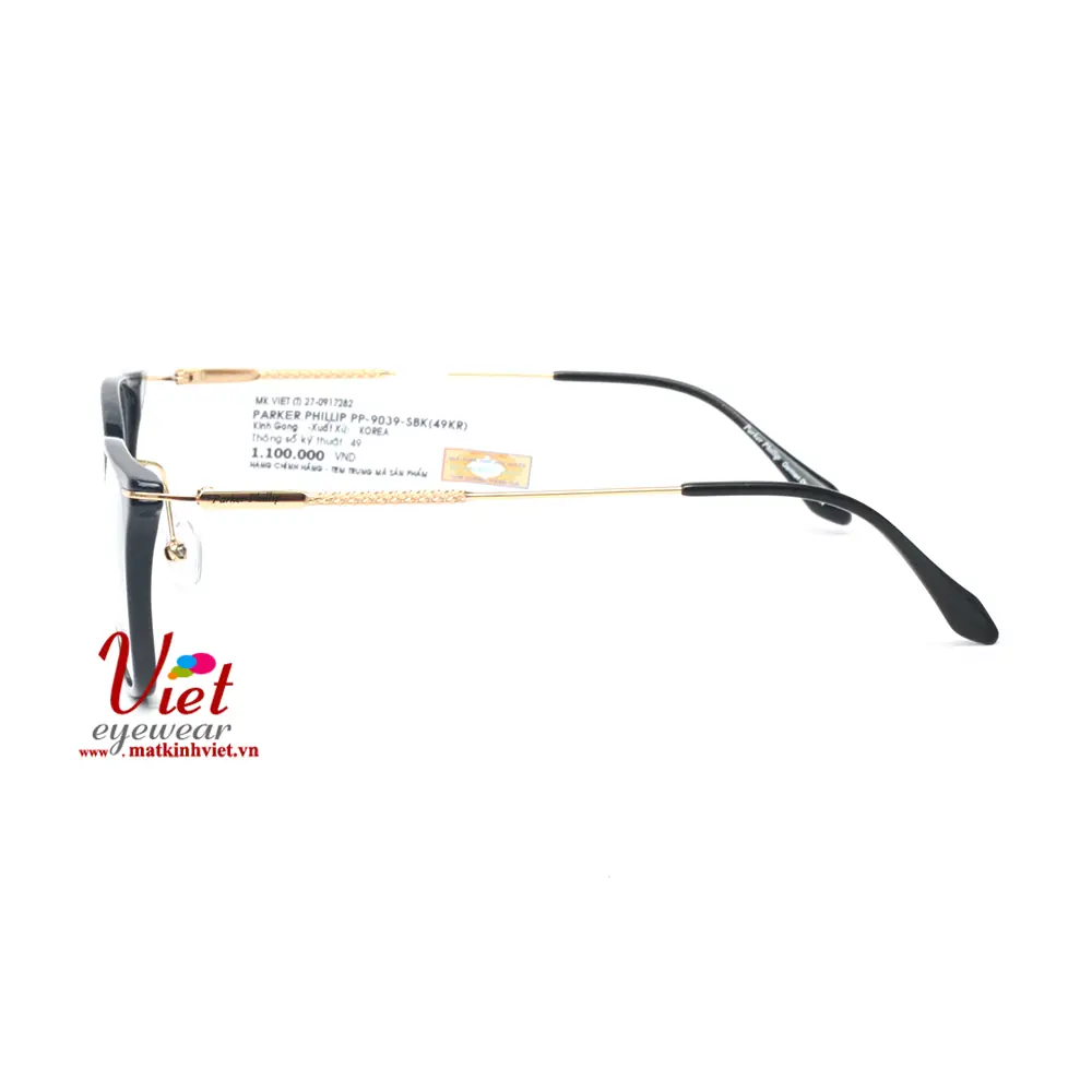 Gọng kính Parker Phillip PP9039 SBK