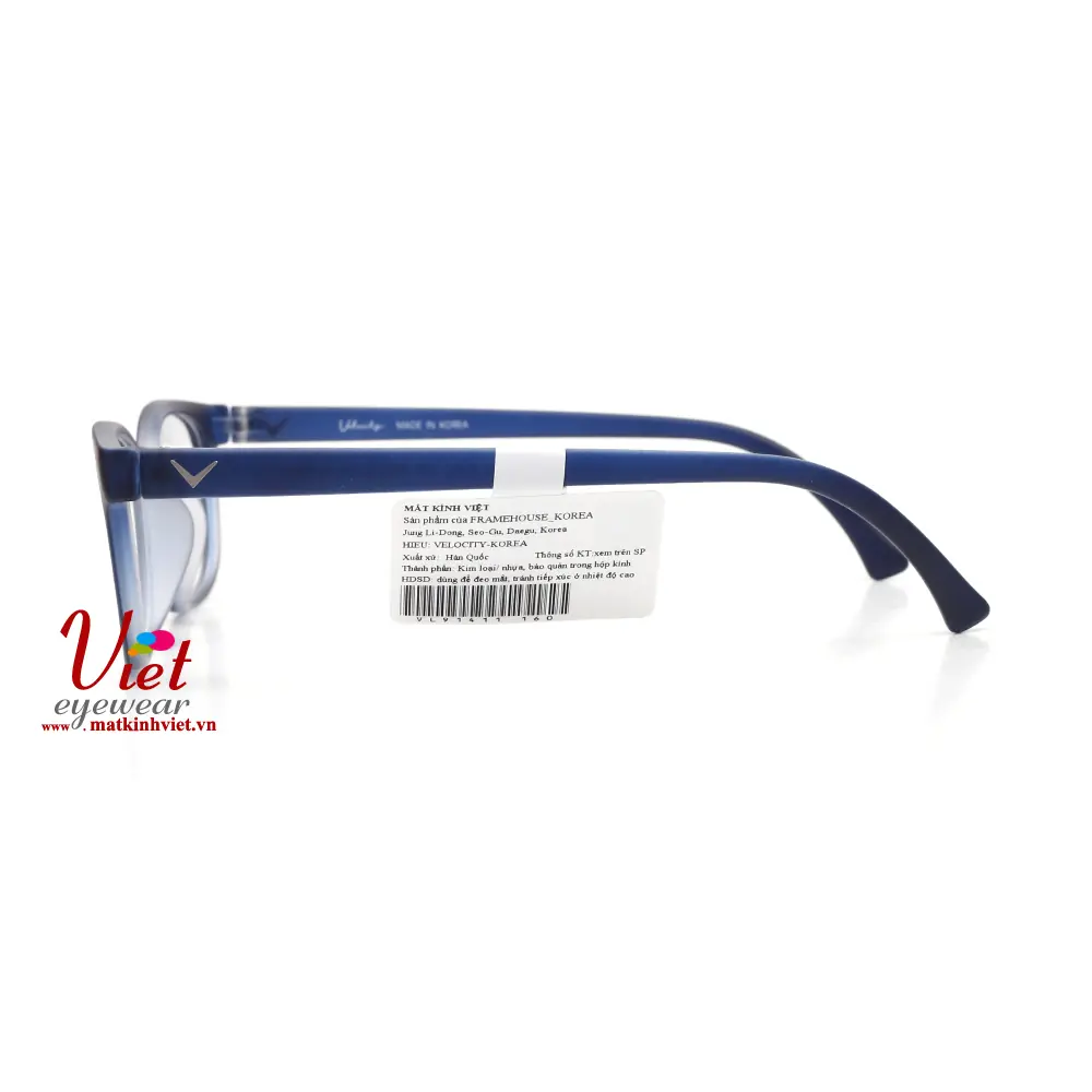 Gọng kính Velocity VL91411 160