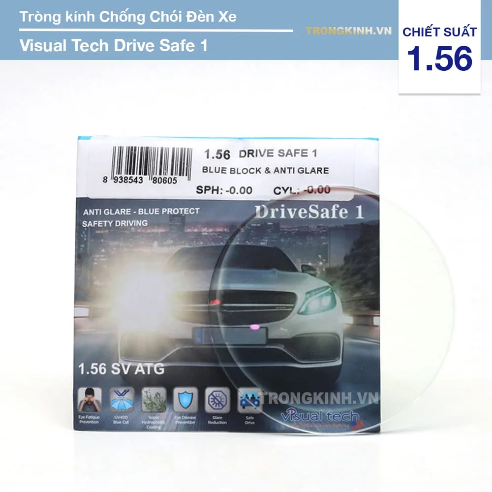 Tròng kính cho người lái xe Visual Tech DriveSafe 1