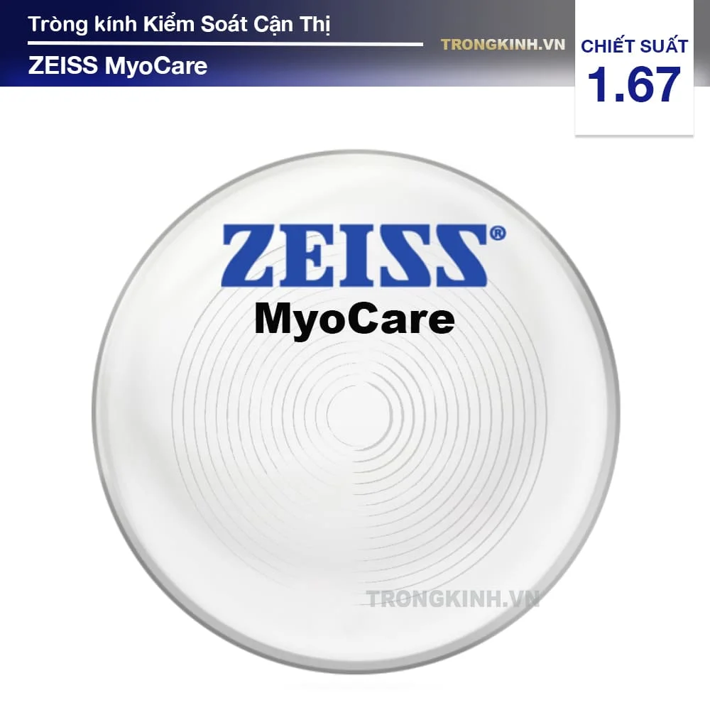 Tròng Kính ZEISS MyoCare - Giải pháp quản lý tiến triển cận thị tối ưu cho trẻ dưới 10 tuổi